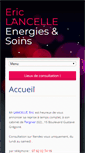 Mobile Screenshot of ericlancelle.com